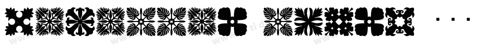 Hawaiian Icons字体转换